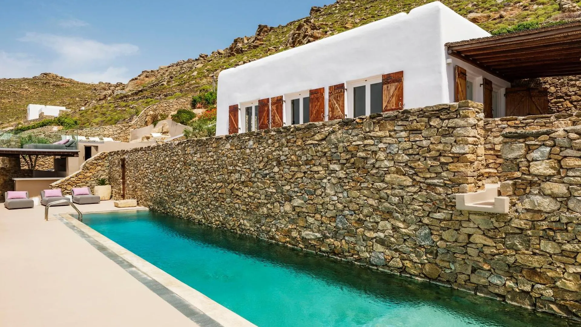Villa Levi'S By Ethos Hospitality - Tennis Court Panormos   Panormos (Mykonos)