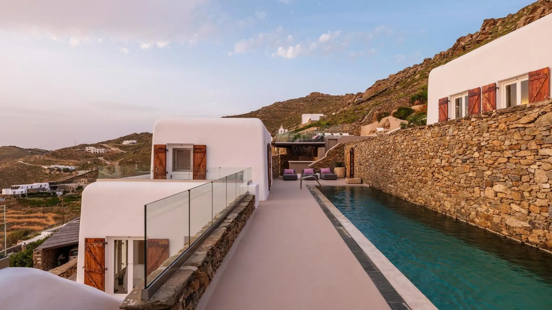 Villa Levi'S By Ethos Hospitality - Tennis Court Panormos   Panormos (Mykonos)